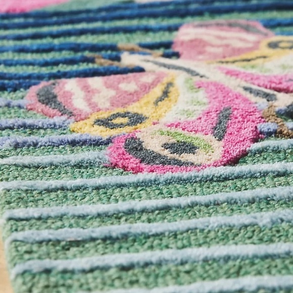 NWT Anthropologie Nathalie Lete Tufted Rug - Picture 3 of 6